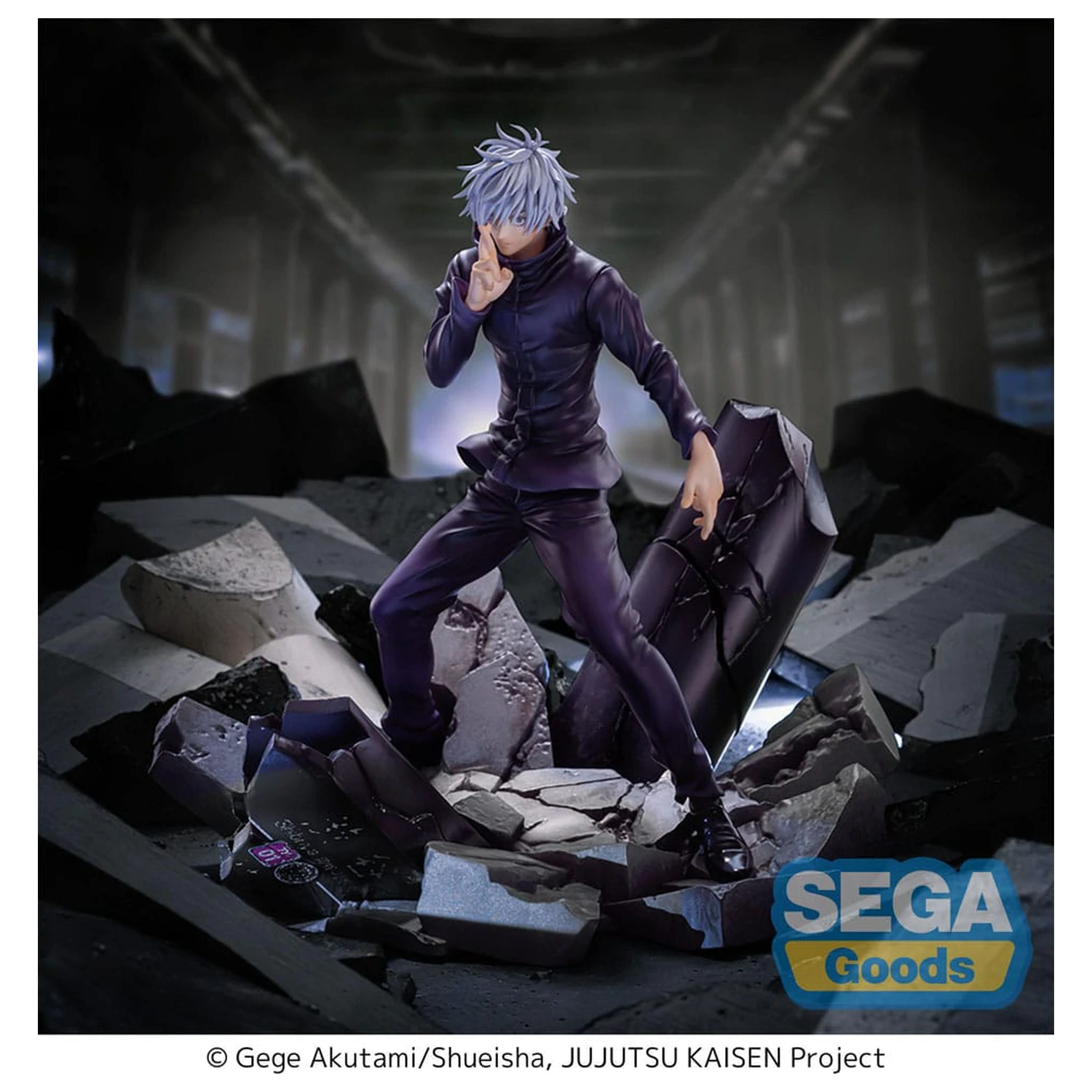 Jujutsu Kaisen Figurizm Luminasta PVC kip Shibuya Incident Satoru Gojo Unlimited Void 21 cm fotografija izdelka