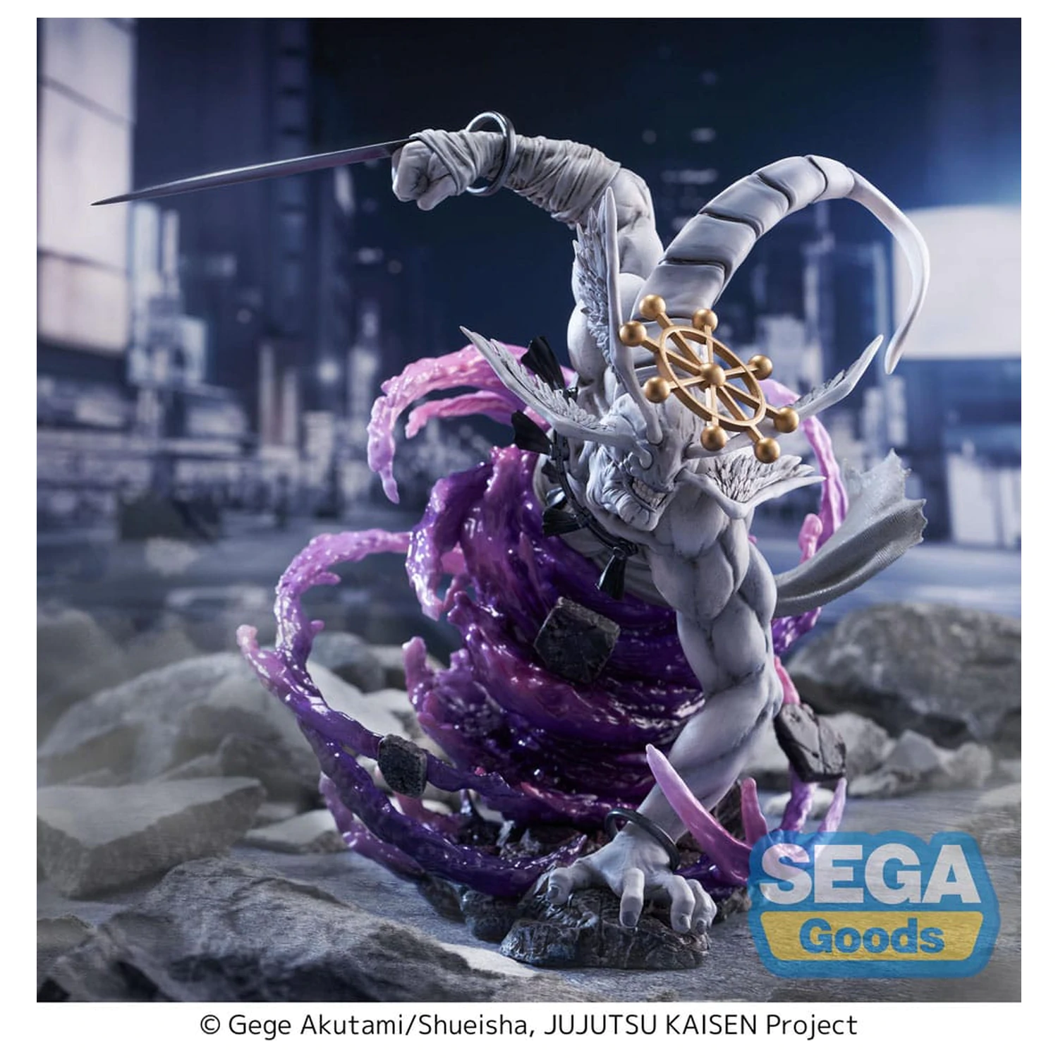 Jujutsu Kaisen FIGURIZMa PVC kip Osem ročni meč Različna Sila Božanski General Mahoraga 22 cm fotografija izdelka