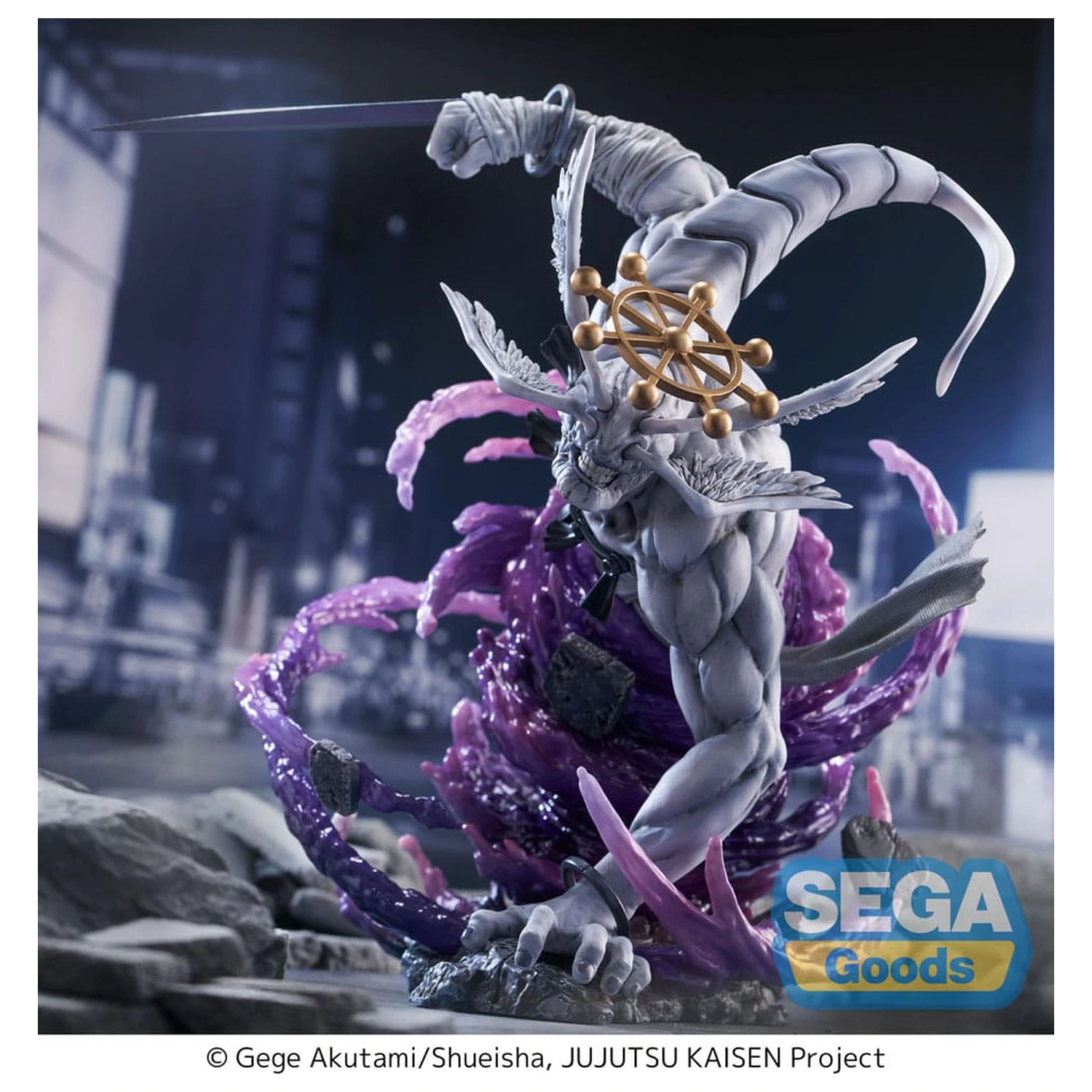 Jujutsu Kaisen FIGURIZMa PVC kip Osem ročni meč Različna Sila Božanski General Mahoraga 22 cm fotografija izdelka