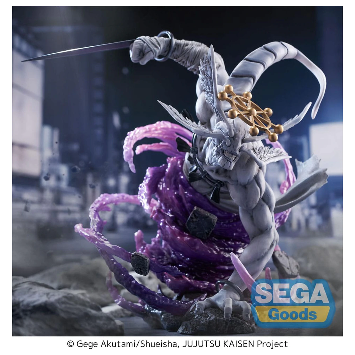 Jujutsu Kaisen FIGURIZMa PVC kip Osem ročni meč Različna Sila Božanski General Mahoraga 22 cm fotografija izdelka