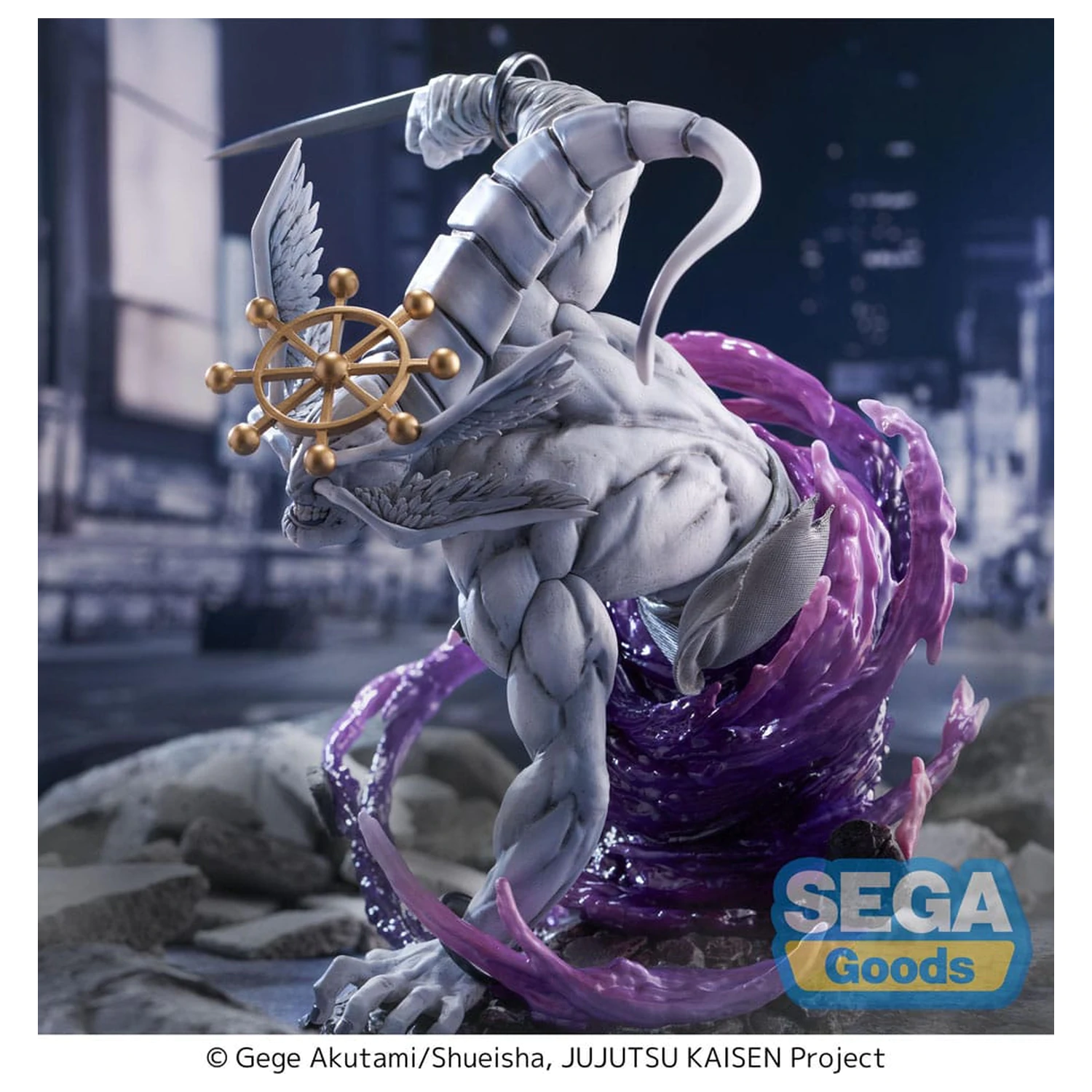 Jujutsu Kaisen FIGURIZMa PVC kip Osem ročni meč Različna Sila Božanski General Mahoraga 22 cm fotografija izdelka