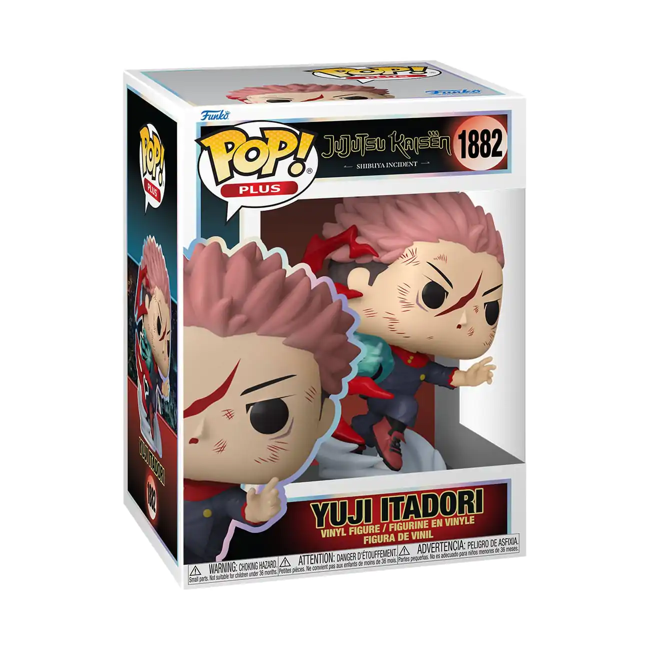 Jujutsu Kaisen Funko POP! Plus Animation Vinyl Figures Yuji Itadori 9 cm fotografija izdelka