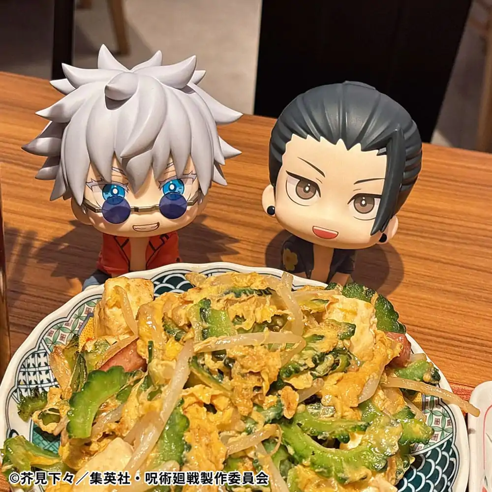 Jujutsu Kaisen Look Up PVC kip Satoru Gojo & Suguru Geto Okinawa Ver. Set (z darilom) 11 cm fotografija izdelka