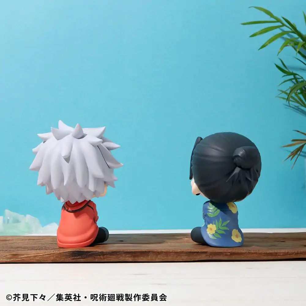 Jujutsu Kaisen Look Up PVC kip Satoru Gojo & Suguru Geto Okinawa Ver. Set (z darilom) 11 cm fotografija izdelka