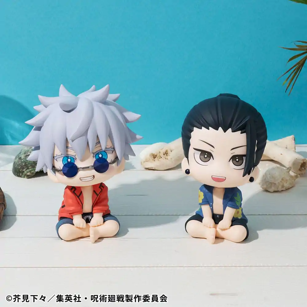 Jujutsu Kaisen Look Up PVC kip Satoru Gojo & Suguru Geto Okinawa Ver. Set (z darilom) 11 cm fotografija izdelka