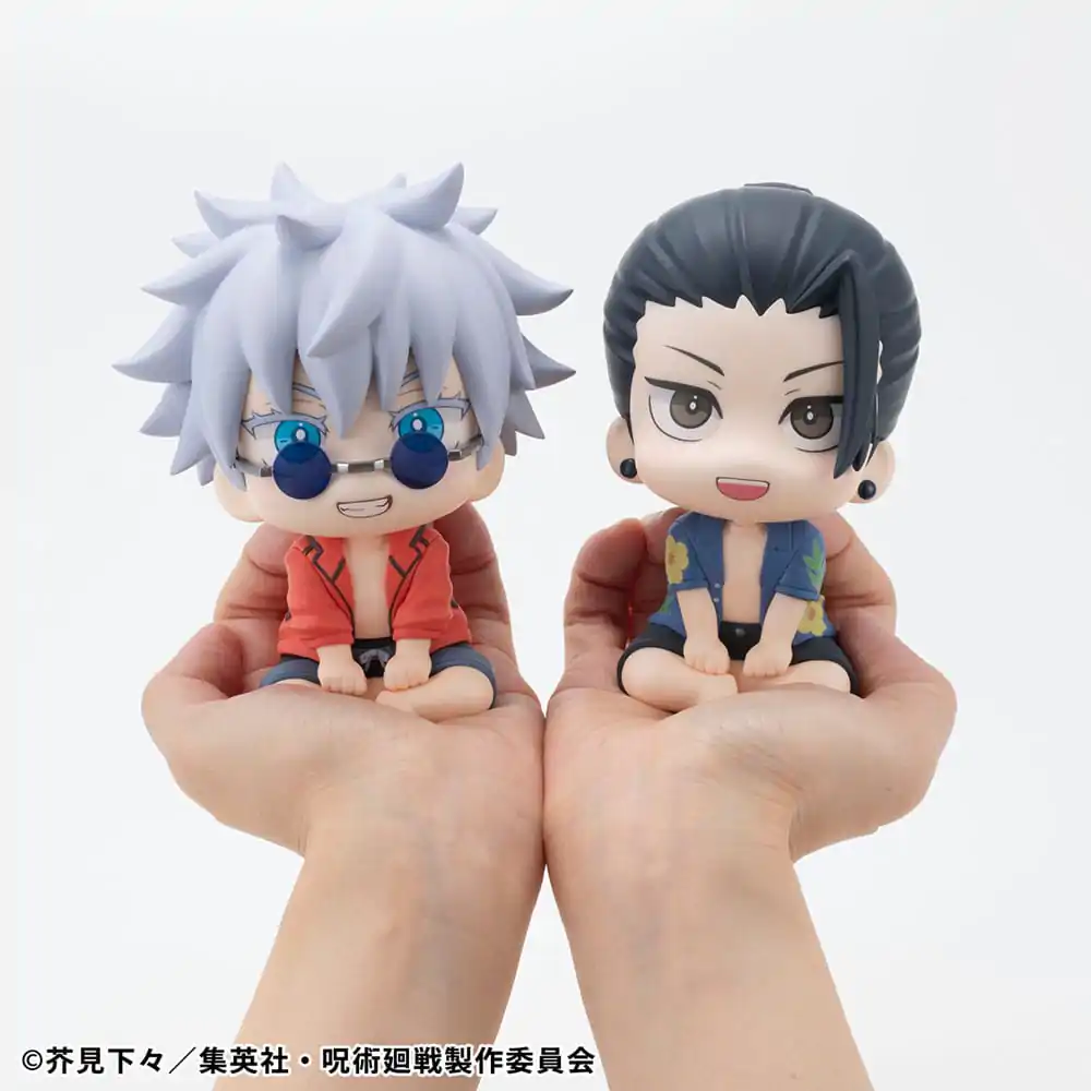 Jujutsu Kaisen Look Up PVC kip Satoru Gojo & Suguru Geto Okinawa Ver. Set (z darilom) 11 cm fotografija izdelka