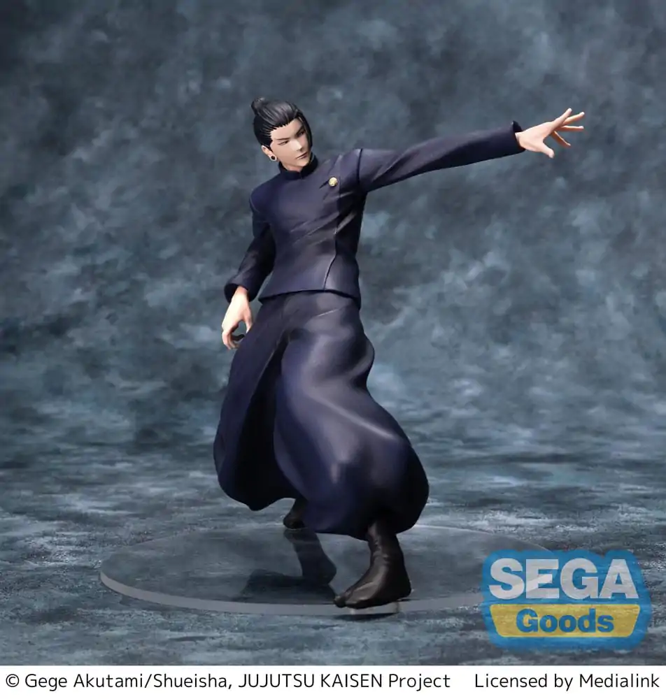 Jujutsu Kaisen Luminasta PVC kip Kaigyoku/Gyokusetsu "Suguru Geto" Strong Duo 17 cm fotografija izdelka