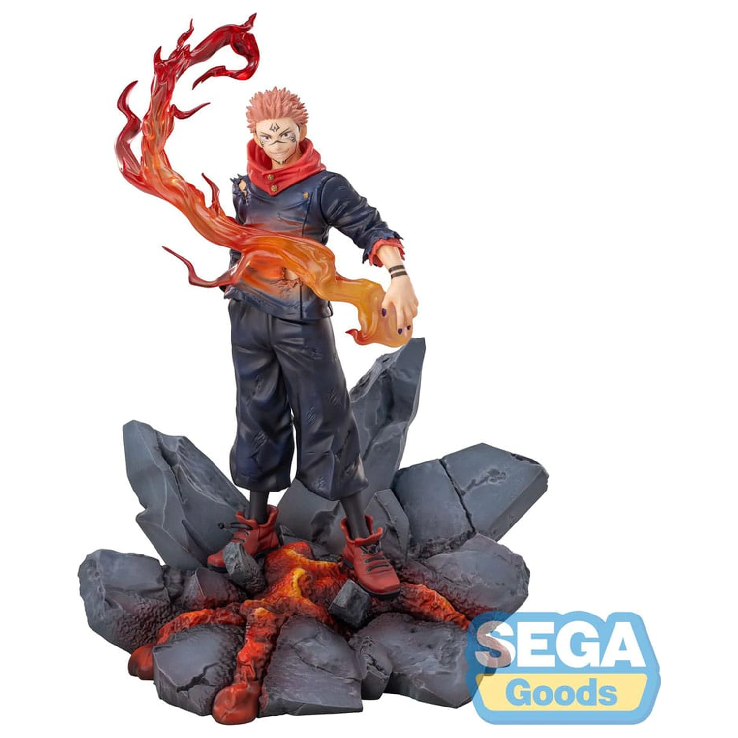 Jujutsu Kaisen Luminasta PVC Kip Sukuna Fuga 23 cm fotografija izdelka