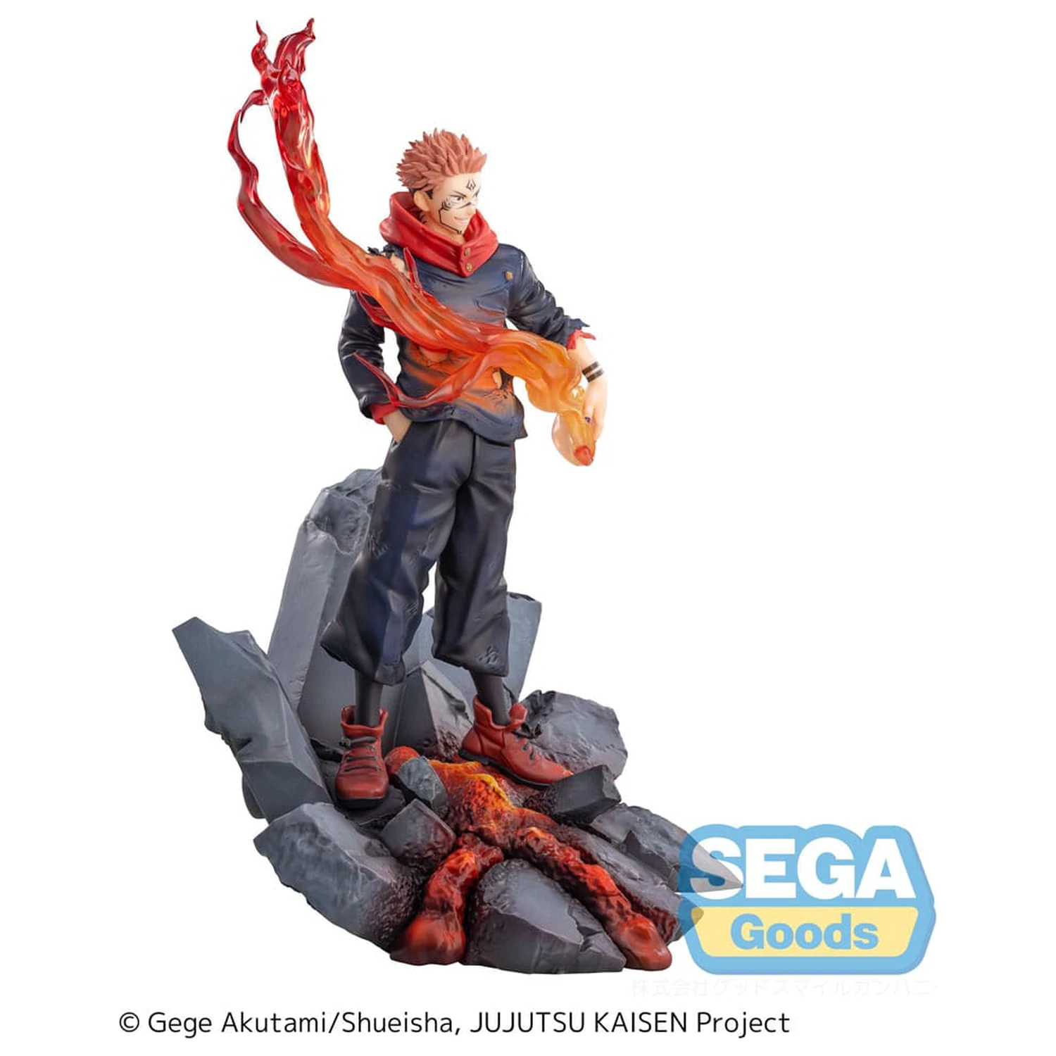 Jujutsu Kaisen Luminasta PVC Kip Sukuna Fuga 23 cm fotografija izdelka