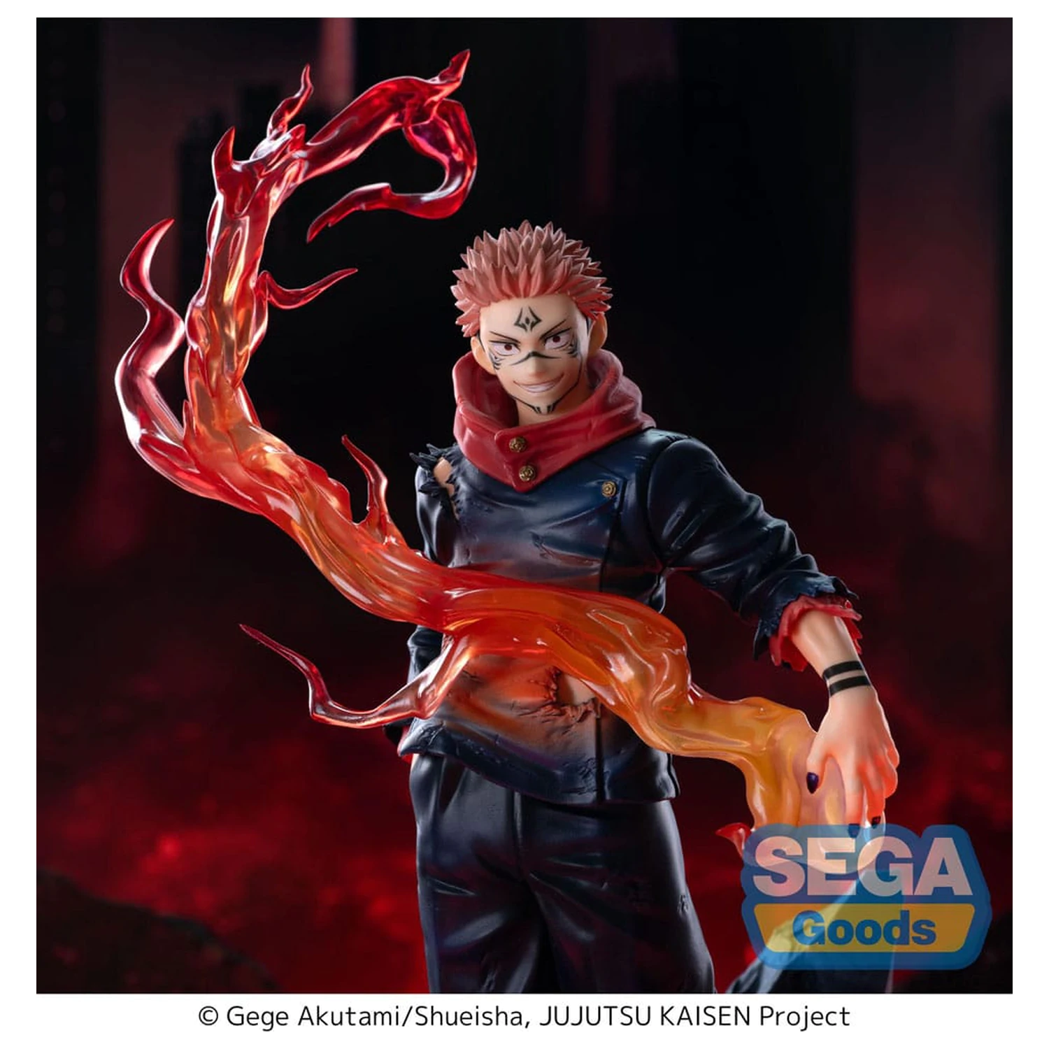Jujutsu Kaisen Luminasta PVC Kip Sukuna Fuga 23 cm fotografija izdelka