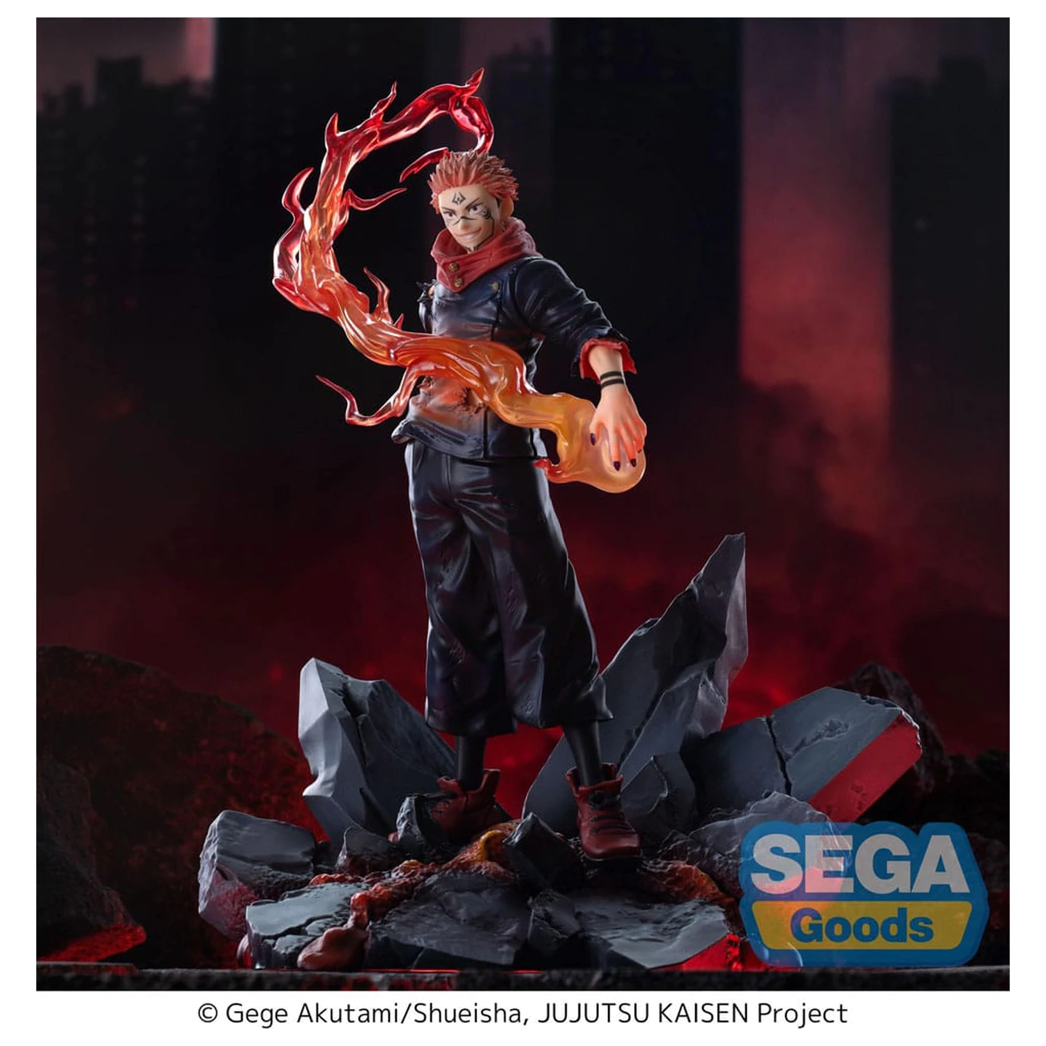 Jujutsu Kaisen Luminasta PVC Kip Sukuna Fuga 23 cm fotografija izdelka