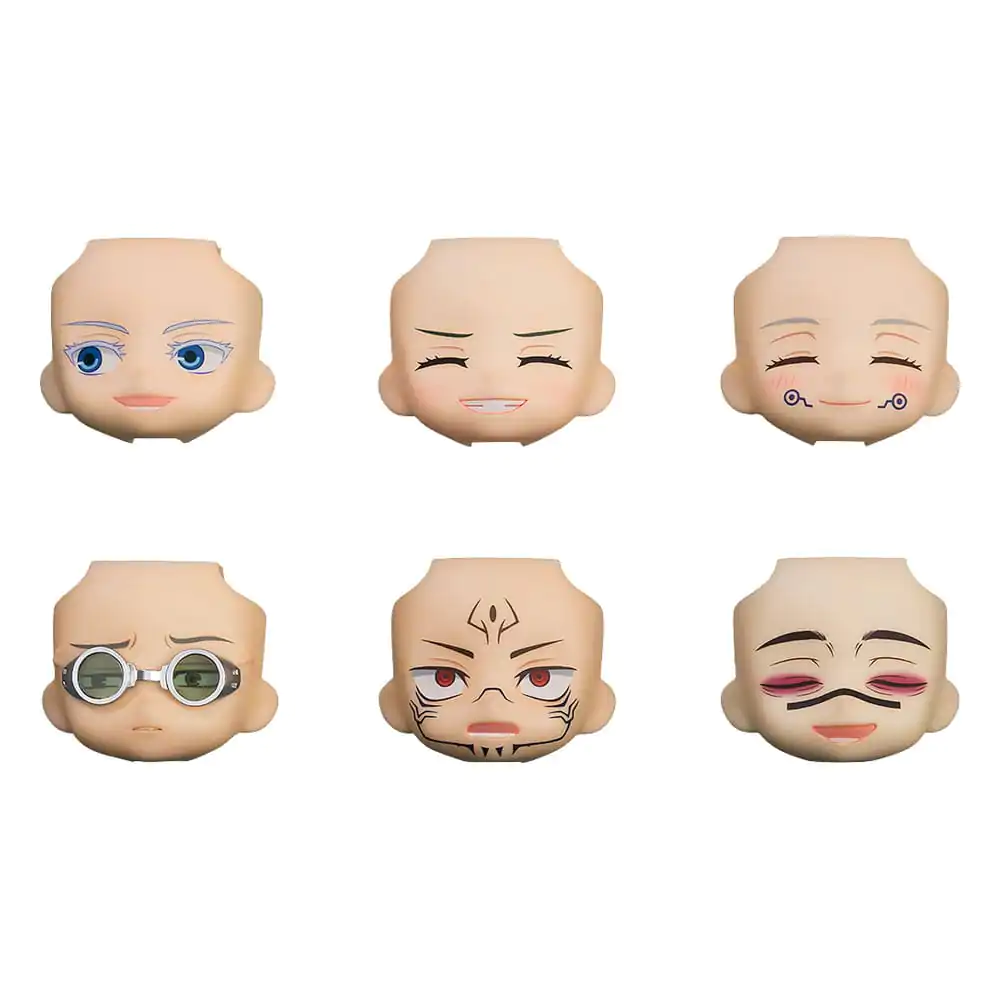 Jujutsu Kaisen Nendoroid Več Dekorativni Deli za Nendoroid Figure Obraz Menjava Obraza Jujutsu Kaisen 02 fotografija izdelka