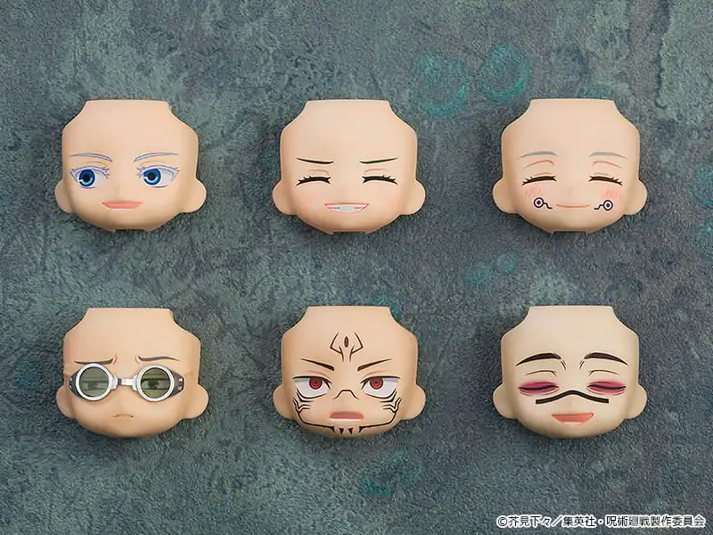 Jujutsu Kaisen Nendoroid Več Dekorativni Deli za Nendoroid Figure Obraz Menjava Obraza Jujutsu Kaisen 02 fotografija izdelka