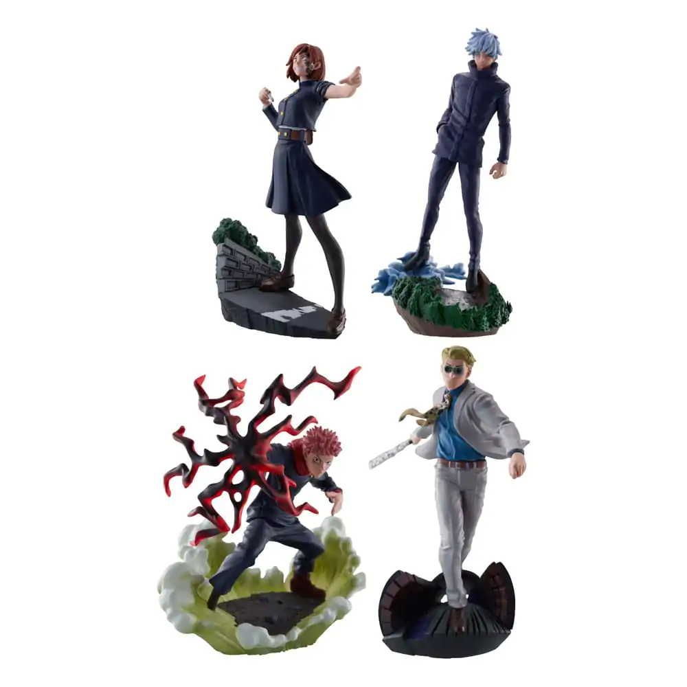 Jujutsu Kaisen Petitrama Series Zbirateljska Figura 3-delni set Jujutsu Kaisen Series Vol.2 Set 9 cm fotografija izdelka