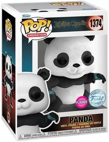 Jujutsu Kaisen POP! Animation Vinil Figurica Panda (FLocked) Ekskluzivno 9 cm fotografija izdelka