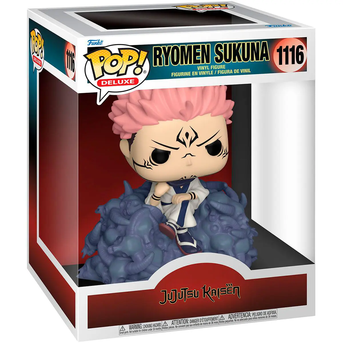 Jujutsu Kaisen POP! Deluxe Vinil figura Sukuna 9 cm fotografija izdelka