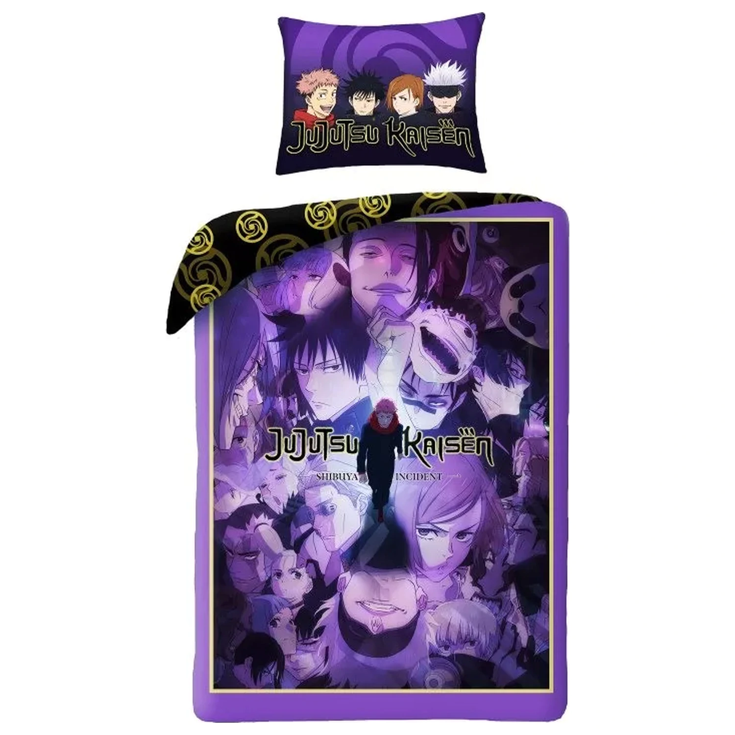 Jujutsu Kaisen Purple Energy prevleka za odejo fotografija izdelka