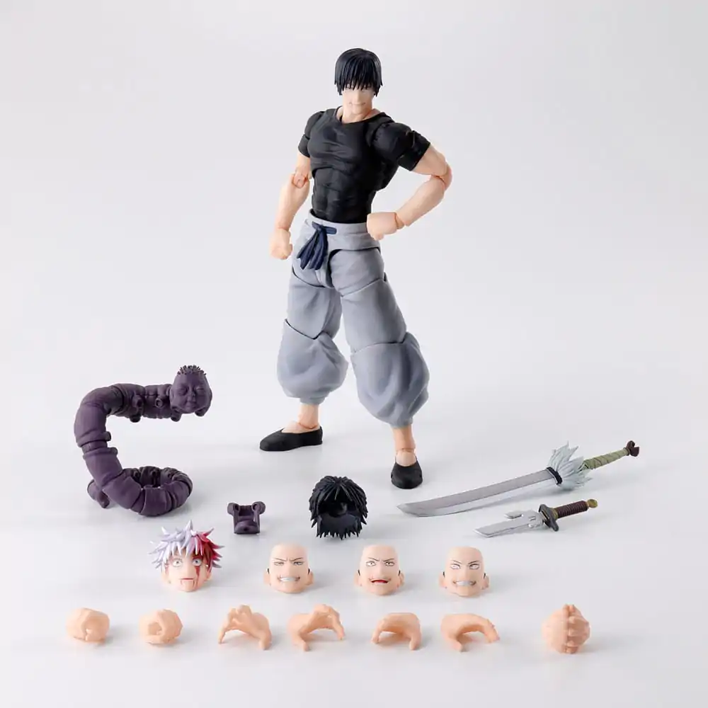 Jujutsu Kaisen S.H. Figuarts Akcijska figura Toji Fushiguro 16 cm fotografija izdelka