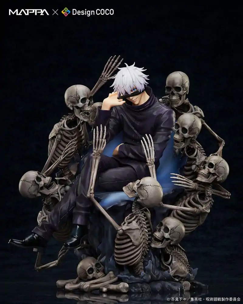 Jujutsu Kaisen Shibuya Incident Mappa x Design Coco PVC Kip 1/7 Satoru Gojo 23 cm fotografija izdelka