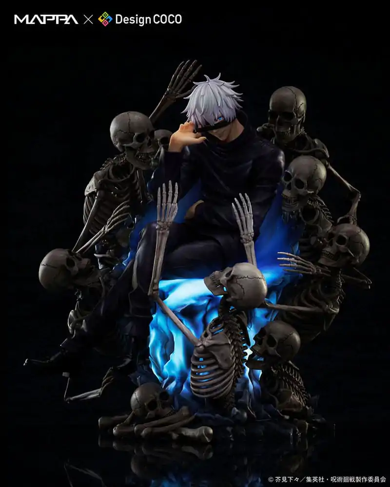 Jujutsu Kaisen Shibuya Incident Mappa x Design Coco PVC Kip 1/7 Satoru Gojo 23 cm fotografija izdelka