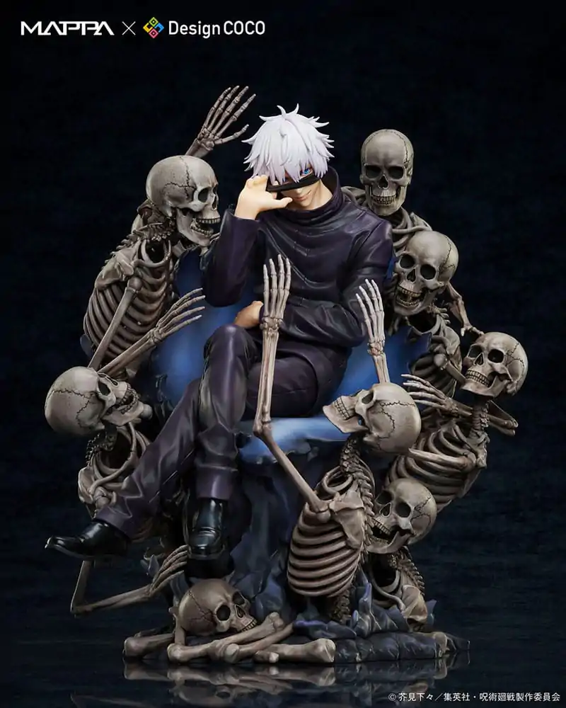 Jujutsu Kaisen Shibuya Incident Mappa x Design Coco PVC Kip 1/7 Satoru Gojo 23 cm fotografija izdelka