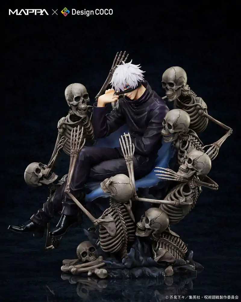 Jujutsu Kaisen Shibuya Incident Mappa x Design Coco PVC Kip 1/7 Satoru Gojo 23 cm fotografija izdelka