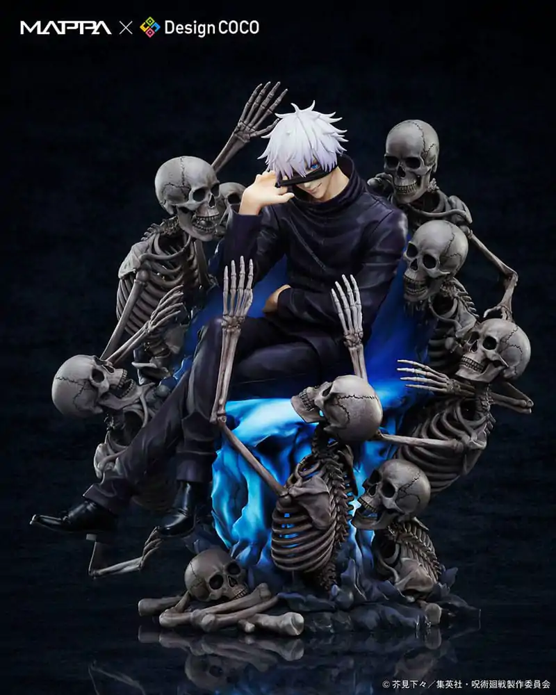Jujutsu Kaisen Shibuya Incident Mappa x Design Coco PVC Kip 1/7 Satoru Gojo 23 cm fotografija izdelka