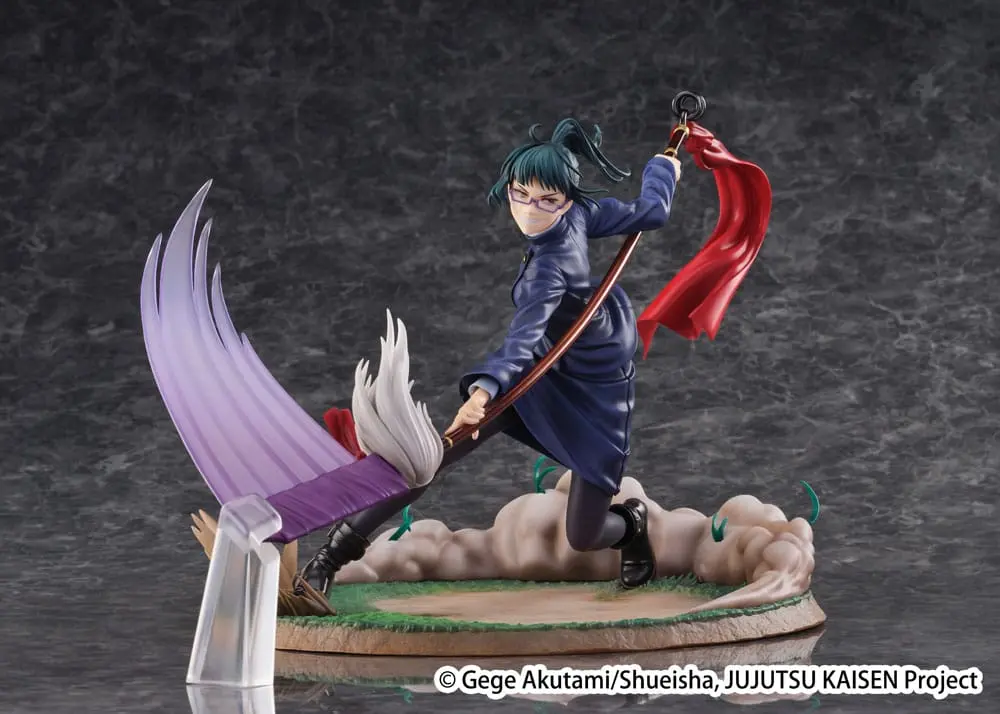 Jujutsu Kaisen SHIBUYA SCRAMBLE FIGURE PVC Kip 1/7 Maki Zen'in 23 cm fotografija izdelka