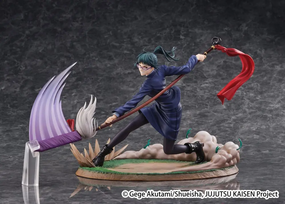 Jujutsu Kaisen SHIBUYA SCRAMBLE FIGURE PVC Kip 1/7 Maki Zen'in 23 cm fotografija izdelka