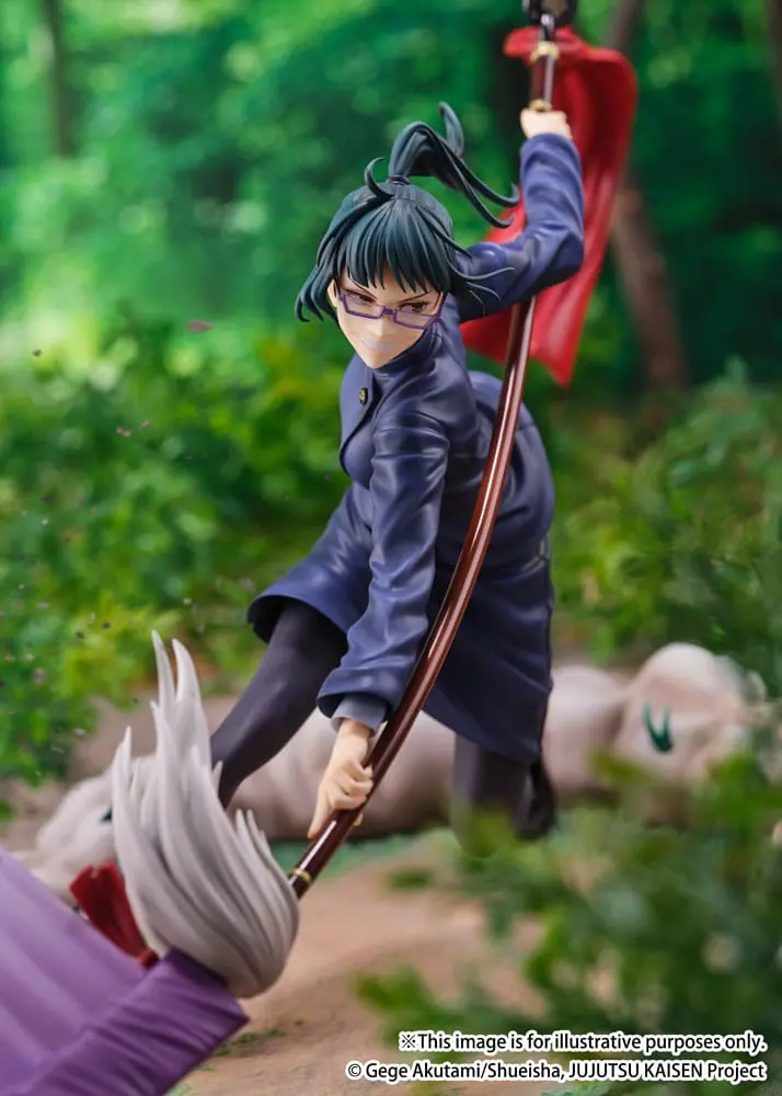 Jujutsu Kaisen SHIBUYA SCRAMBLE FIGURE PVC Kip 1/7 Maki Zen'in 23 cm fotografija izdelka