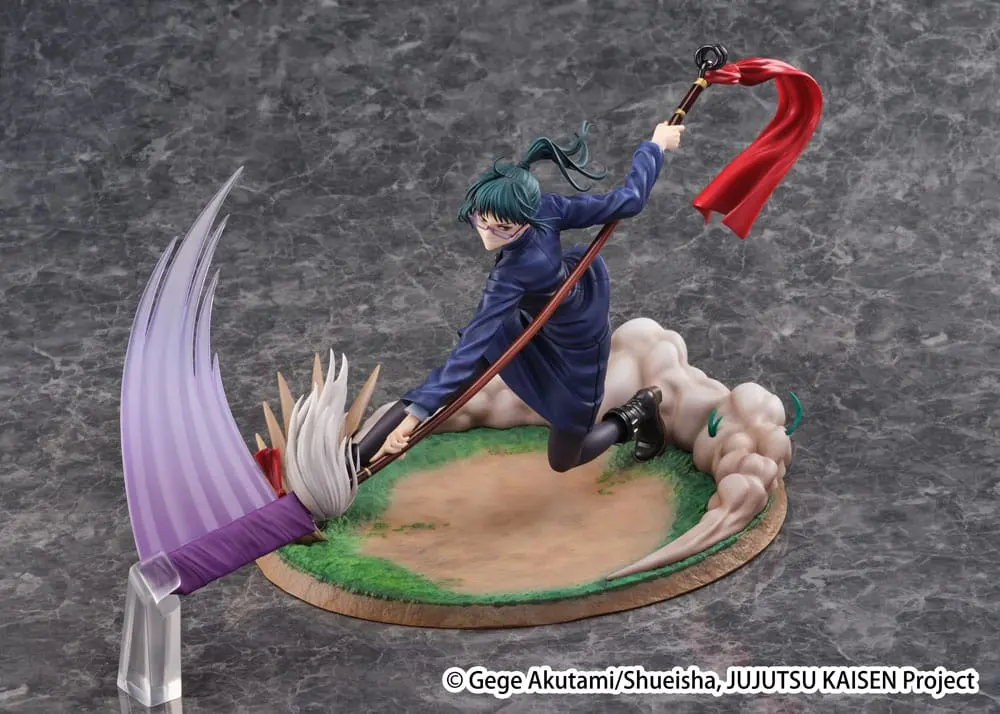 Jujutsu Kaisen SHIBUYA SCRAMBLE FIGURE PVC Kip 1/7 Maki Zen'in 23 cm fotografija izdelka