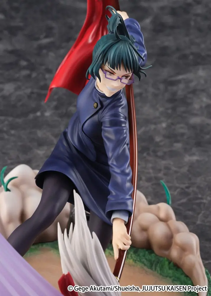 Jujutsu Kaisen SHIBUYA SCRAMBLE FIGURE PVC Kip 1/7 Maki Zen'in 23 cm fotografija izdelka