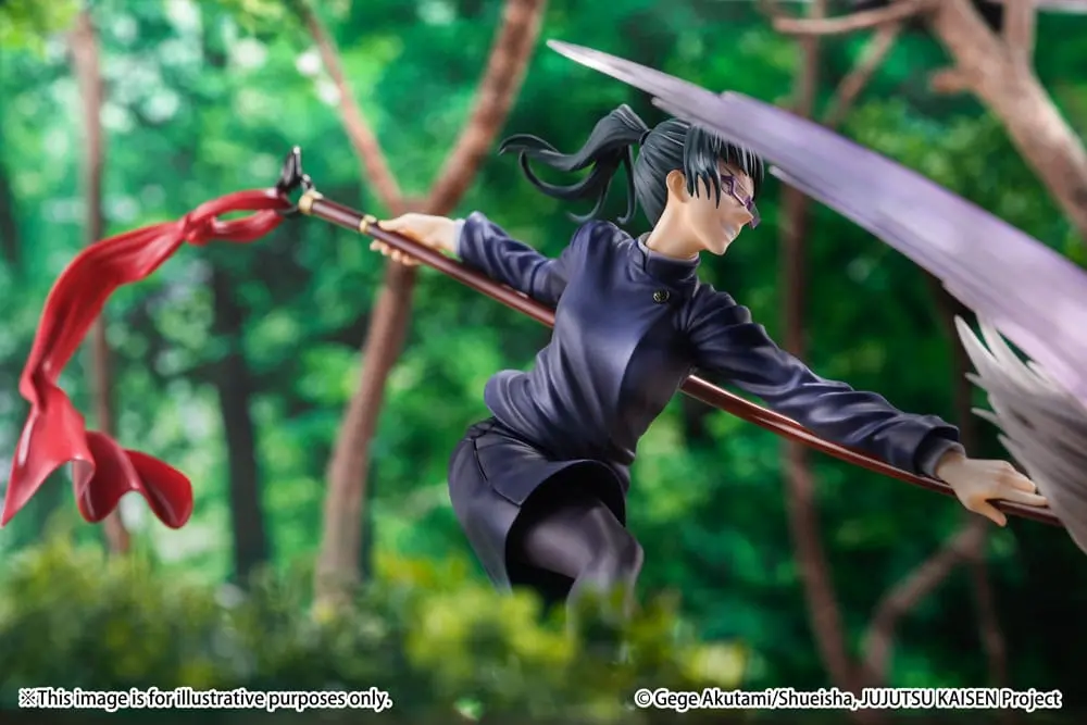 Jujutsu Kaisen SHIBUYA SCRAMBLE FIGURE PVC Kip 1/7 Maki Zen'in 23 cm fotografija izdelka