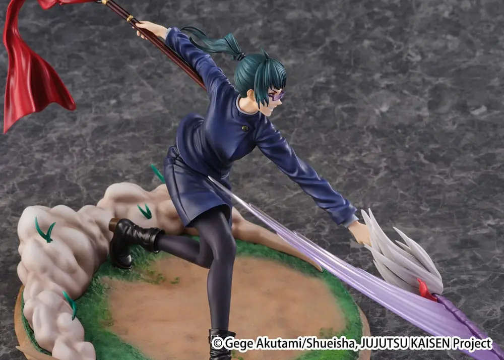 Jujutsu Kaisen SHIBUYA SCRAMBLE FIGURE PVC Kip 1/7 Maki Zen'in 23 cm fotografija izdelka