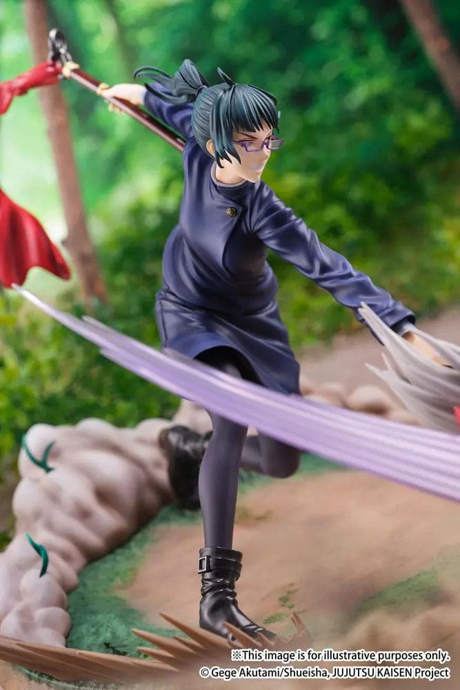 Jujutsu Kaisen SHIBUYA SCRAMBLE FIGURE PVC Kip 1/7 Maki Zen'in 23 cm fotografija izdelka