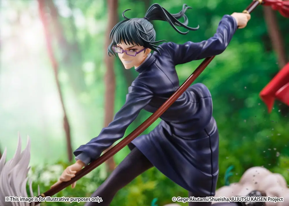 Jujutsu Kaisen SHIBUYA SCRAMBLE FIGURE PVC Kip 1/7 Maki Zen'in 23 cm fotografija izdelka