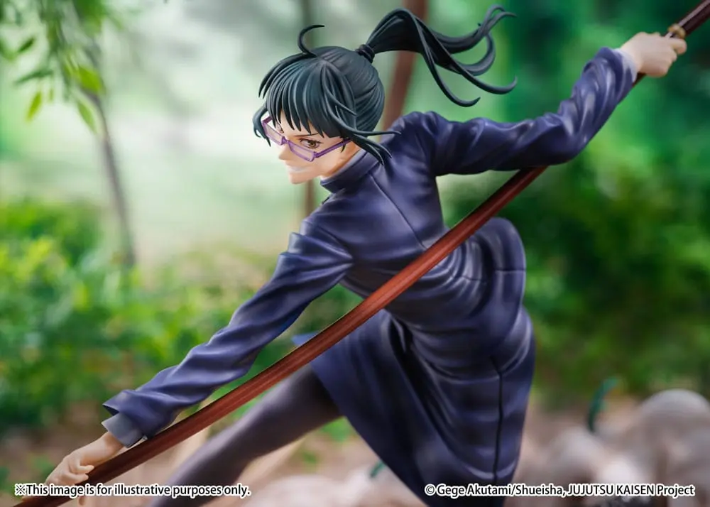 Jujutsu Kaisen SHIBUYA SCRAMBLE FIGURE PVC Kip 1/7 Maki Zen'in 23 cm fotografija izdelka