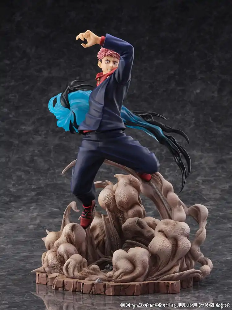 Jujutsu Kaisen SHIBUYA SCRAMBLE FIGURA PVC Kip 1/7 Yuji Itadori 31 cm fotografija izdelka