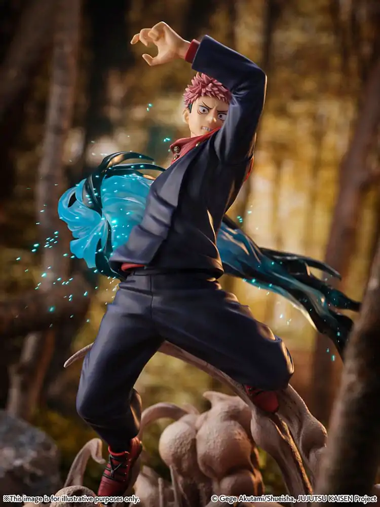 Jujutsu Kaisen SHIBUYA SCRAMBLE FIGURA PVC Kip 1/7 Yuji Itadori 31 cm fotografija izdelka