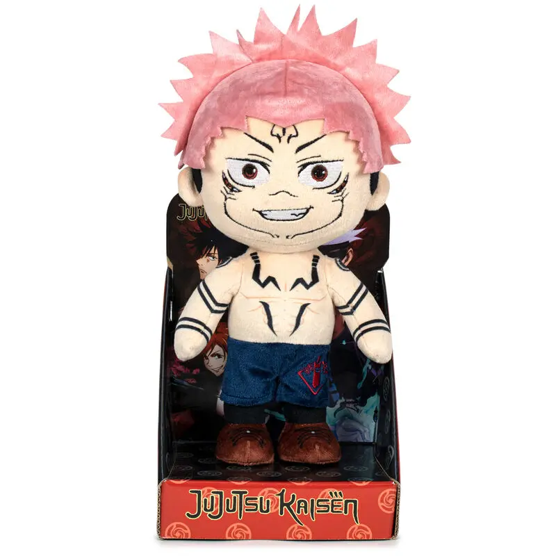 Jujutsu Kaisen Plišasta Figura Sukuna 27 cm fotografija izdelka