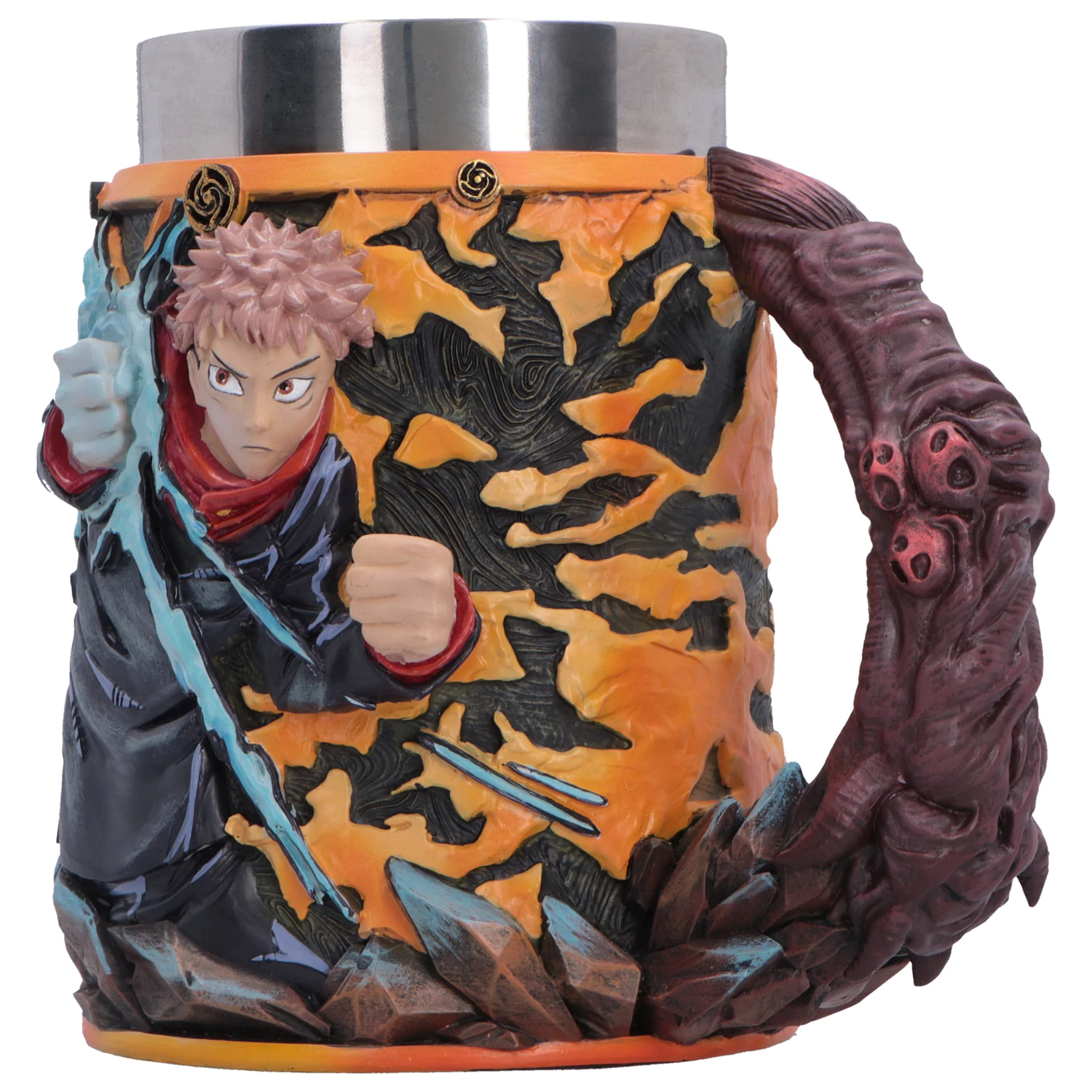 Jujutsu Kaisen Yuji Itadori pivski vrč 15.5cm fotografija izdelka