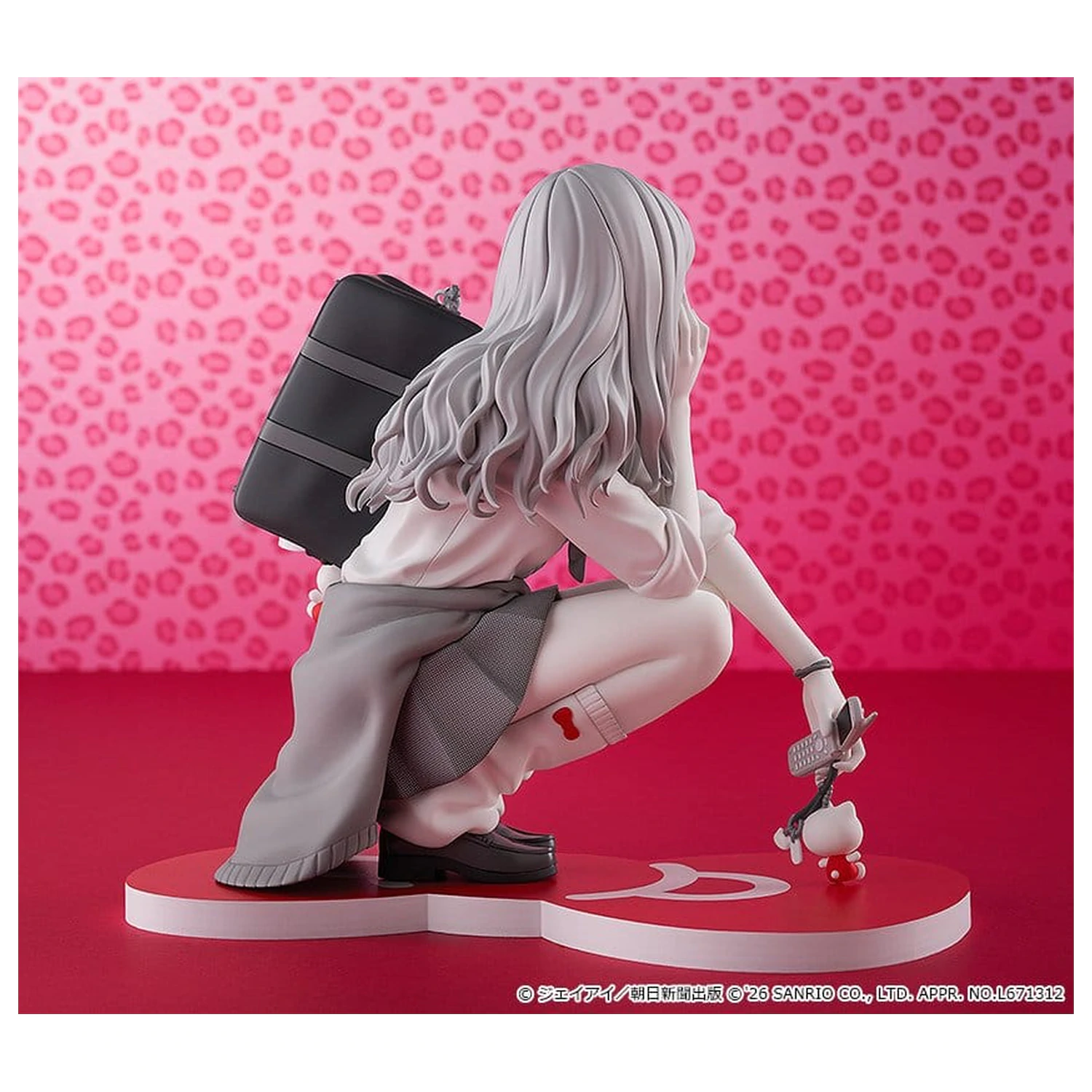 Junji Ito PVC figura Gyaru Tomie x Hello Kitty 14 cm fotografija izdelka
