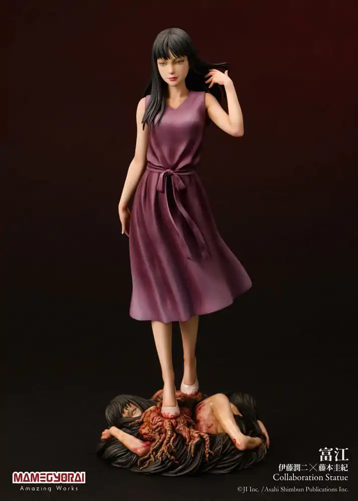 Junji Ito x Yoshiki Fujimoto Collaboration PVC kip Tomie 27 cm fotografija izdelka