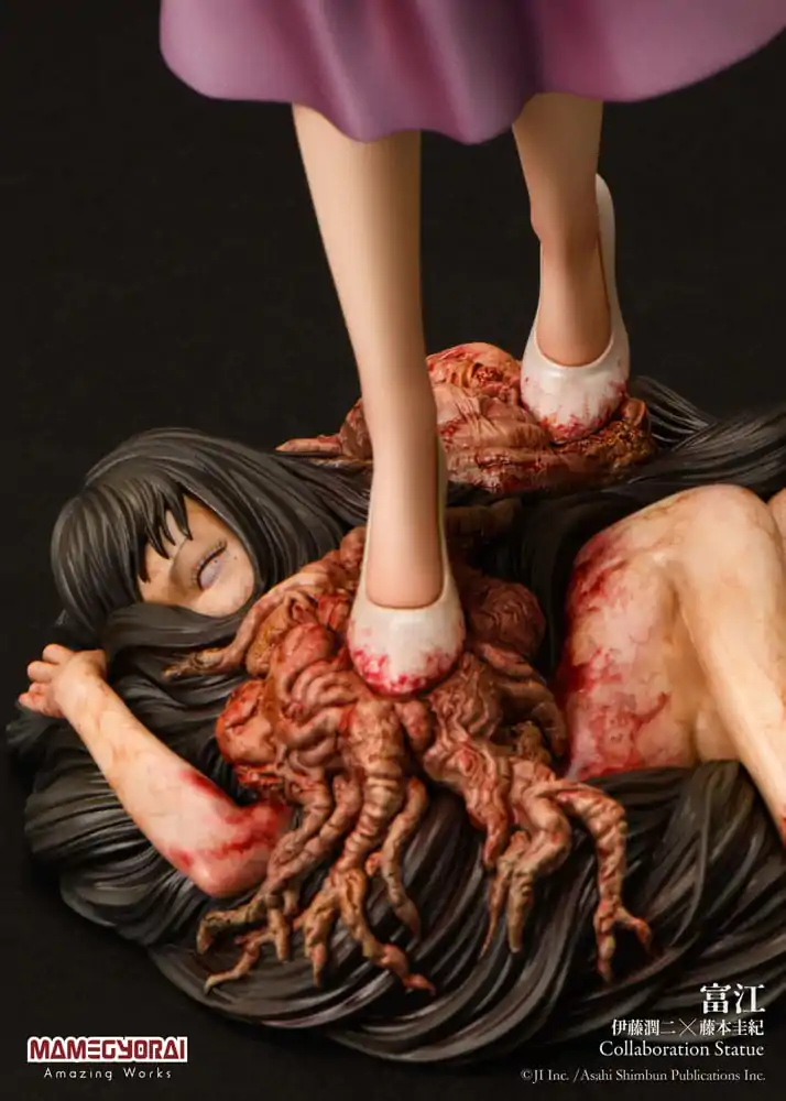 Junji Ito x Yoshiki Fujimoto Collaboration PVC kip Tomie 27 cm fotografija izdelka