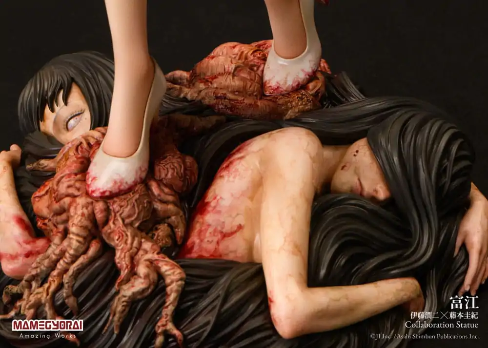 Junji Ito x Yoshiki Fujimoto Collaboration PVC kip Tomie 27 cm fotografija izdelka