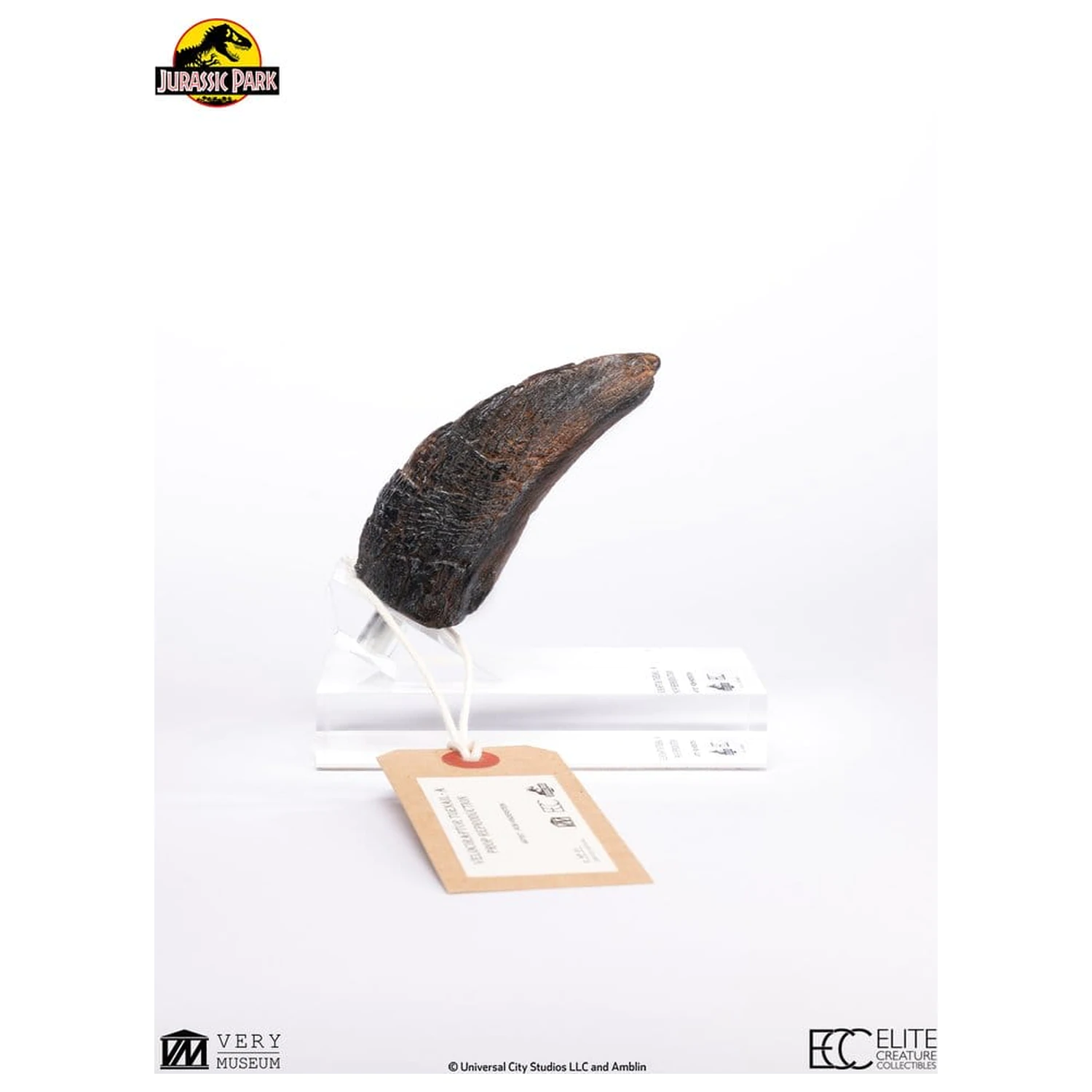 Jurassic Park 1/1 Replika kremplja Velociraptor tip A 11 cm fotografija izdelka