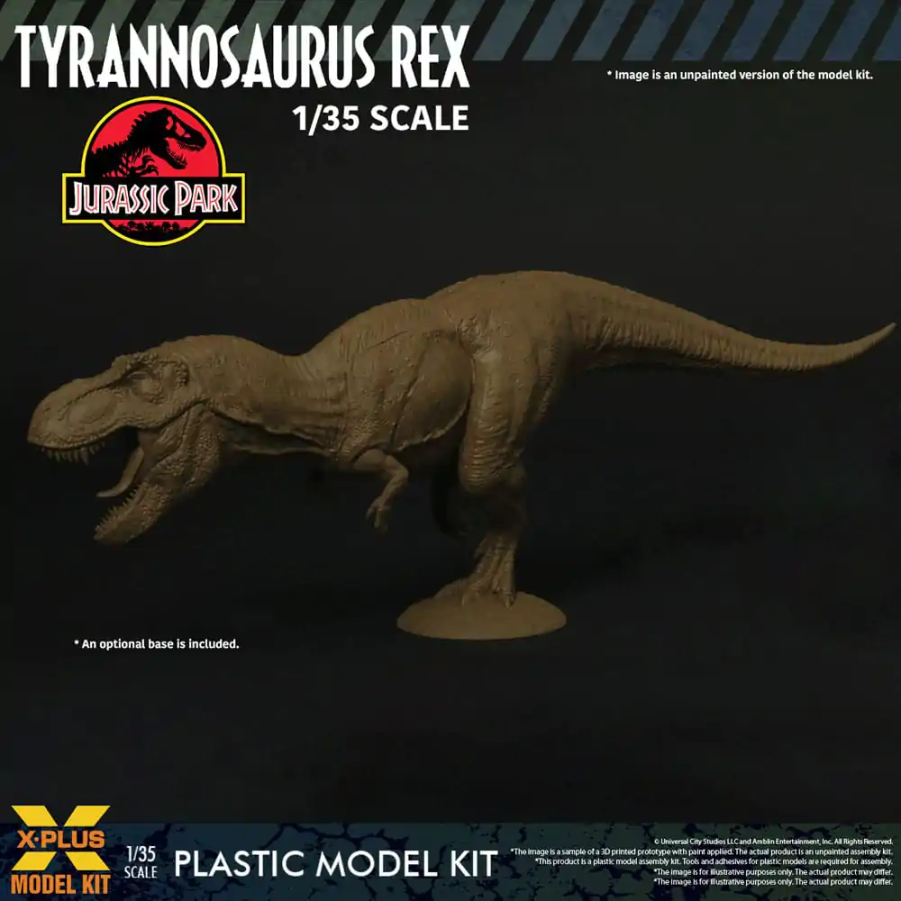 Jurassic Park Plastični model komplet 1/35 Tyrannosaurus Rex 42 cm fotografija izdelka