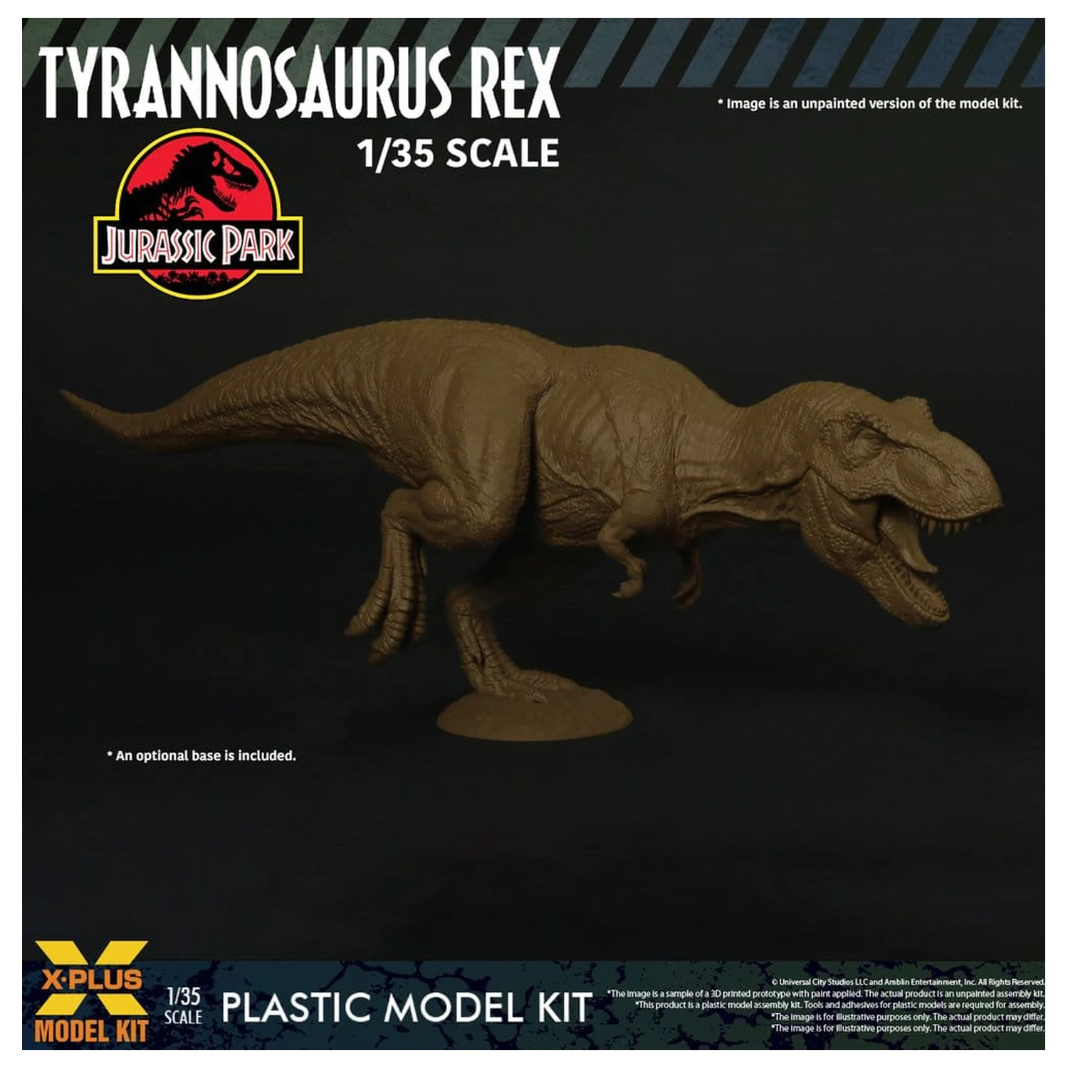 Jurassic Park Plastični model Komplet 1/35 Tyrannosaurus Rex 42 cm fotografija izdelka