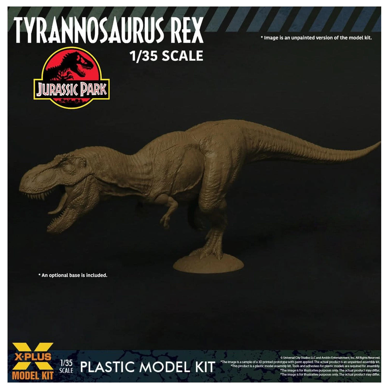Jurassic Park Plastični model Komplet 1/35 Tyrannosaurus Rex 42 cm fotografija izdelka