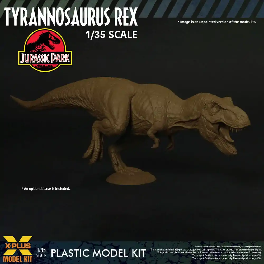 Jurassic Park Plastični model komplet 1/35 Tyrannosaurus Rex 42 cm fotografija izdelka